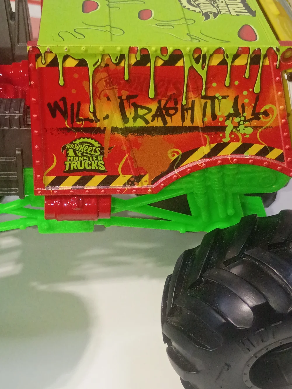 Hot Wheels Monster Truck 1.24 (Scale Will Trash It All ) Loose Truck